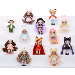 Na! Na! Na! Surprise Minis Assortment, Mini poupée, Femelle, 5 an(s), Garçon/Fille, 100 mm, Couleurs assorties