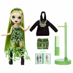 Rainbow High Fantastic Fashion Doll- Jade (green), Poupée mannequin, Femelle, 4 an(s), Fille, 280 mm, Vert