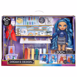 Rainbow High Dream &amp; Design Fashion Studio Playset + Skyler Doll