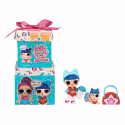 L.O.L. Surprise! Confetti Pop Birthday Sisters in PDQ, Mini poupée, Femelle, 4 an(s), Garçon/Fille, 82,5 mm, 27,273 g