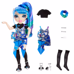 Rainbow High Junior High Edition Spéciale Poupée mannequin - Holly De'Vious (Bleu), Poupée mannequin, Femelle, 4 an(s), Fille ...