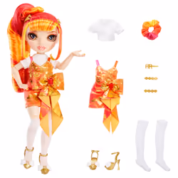 Rainbow High Junior High Special Edition Doll- Laurel De'Vious (Orange), Poupée mannequin, Femelle, 4 an(s), Fille, 230 mm, M ...