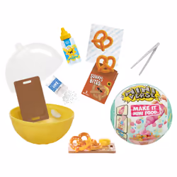 Miniverse MGA's - Make It Mini Foods: Cafe in PDQ Series 2A, 8 an(s), Multicolore, Plastique