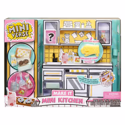 Miniverse MGA's Make It Mini Kitchen, 8 an(s), Multicolore, Plastique