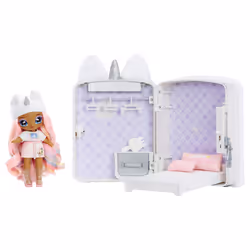 Na! Na! Na! Surprise 3-in-1 Backpack Bedroom Unicorn Playset- Whitney Sparkles, Mini poupée, Femelle, 5 an(s), Garçon/Fille,  ...