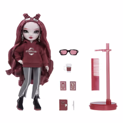 MGA Entertainment Shadow High Fashion Doll - SCARLET ROSE (Maroon), Poupée mannequin, Femelle, 5 an(s), Garçon/Fille, Multico ...