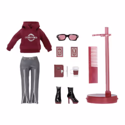 MGA Entertainment Shadow High Fashion Doll - SCARLET ROSE (Maroon)