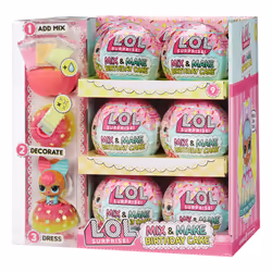 L.O.L. Surprise! Mix & Make Birthday Cake Tots Asst in PDQ - Vue supplémentaire 17