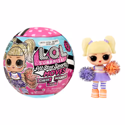 L.O.L. Surprise! L.O.L. Surprise All Star Sports Moves Cheer in PDQ, Poupée, Femelle, 4 an(s), Fille, Multicolore