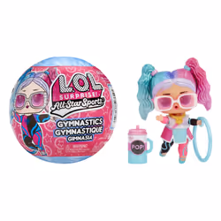 L.O.L. Surprise! All Star Sports Gymnastics in PDQ, Mini poupée, Femelle, 4 an(s), Garçon/Fille, 76,2 mm, Couleurs assorties