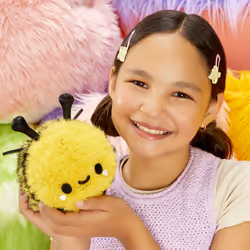 MGA Entertainment Fluffie Stuffiez Small Plush- Bee/ Lady Bug - Vue supplémentaire 17