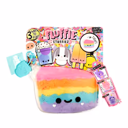 MGA Entertainment Fluffie Stuffiez Small Plush - Cake/ Pizza, Alimentation factice, 4 an(s)