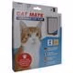 PET MATE Chatiere verrouillable 304W - Blanc - Pour chat
