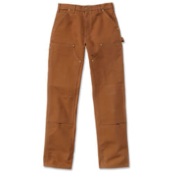 Carhartt Firm Duck Double-Front Work Dungaree Jeans/Pantalons, brun, taille 40 pour Hommes