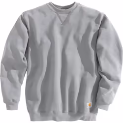 Carhartt Midweight Crewneck Sweat-shirt, gris, taille M pour Hommes - Vue supplémentaire 2