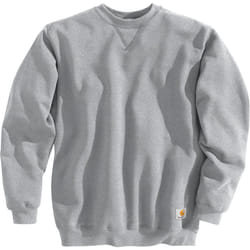 Carhartt Midweight Crewneck Sweat-shirt, gris, taille XL pour Hommes