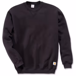 Carhartt Midweight Crewneck Sweat-shirt, noir, taille L pour Hommes