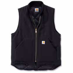 Carhartt Duck Arctic Quilt Lined Gilet, noir, taille XL pour Hommes
