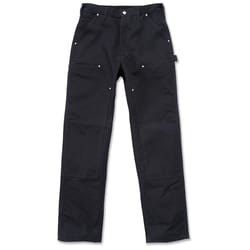 Carhartt Firm Duck Double-Front Work Dungaree Jeans/Pantalons, noir, taille 46 pour Hommes