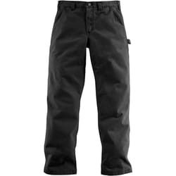 Carhartt Relaxed Fit Twill Utility Work Pantalon, noir, taille 40 pour Hommes