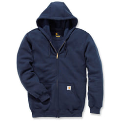 Carhartt Midweight Zip Hoodie, bleu, taille M pour Hommes