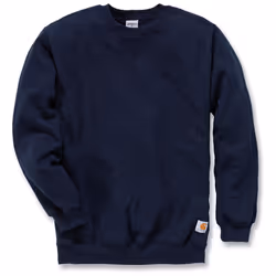 Carhartt Midweight Crewneck Sweat-shirt, bleu, taille M pour Hommes - Vue supplémentaire 3