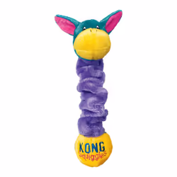KONG Squiggles, Chien, Jouet en peluche, Couleurs assorties, 70 mm, 228,6 mm