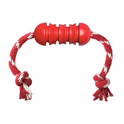 KONG Dental with Rope, Chien, Rouge, Blanc, Caoutchouc, Mastication, Nettoyage des dents, États-Unis