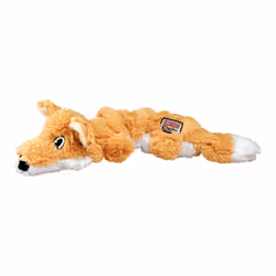 KONG 35585454382, Chien, Jouet en peluche, Orange, Blanc, 266,7 mm, 50,8 mm