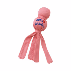 KONG Wubba Puppy, Chien, Jouet interactif, Rose, Tissu, 51 mm, 220 mm