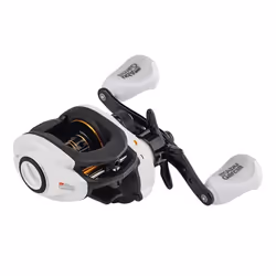 Moulinet casting - Abu Garcia - MAX 4 Pro-L - Aluminium - Noir/Blanc - Pêche du carnassier
