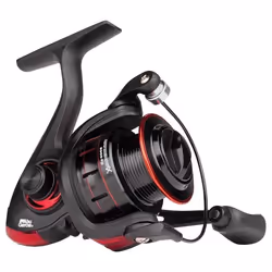Moulinet Spinning Abu Garcia Cardinal X 2000 Noir-Rouge - Pêche des carnassiers au leurre