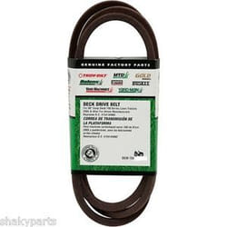 Courroie d'entraînement pour tracteurs de pelouse MTD 754-04002