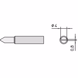 Weller XNT D 1 pièce(s) Panne de soudage