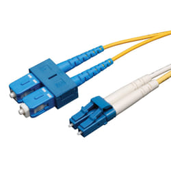 Tripp Lite N366-05M câble de fibre optique 5 m LC SC OFNR Jaune
