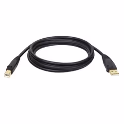 Tripp Lite U022-006, 1,8 m, USB A, USB B, USB 2.0, Mâle/Mâle, Noir