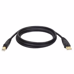 Tripp Lite U022-015, 4,5 m, USB A, USB B, USB 2.0, Mâle/Mâle, Noir