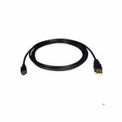 Tripp Lite U030-006, 1,83 m, USB A, Mini-USB B, USB 2.0, Mâle/Mâle, Noir