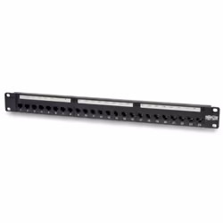 Tripp Lite N254-024, RJ-45, Noir, Acier, Montage de rack, 1U, TAA