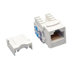 Tripp Lite N238-001-WH prise de courant RJ-45 Blanc