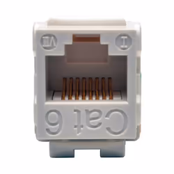 Tripp Lite N238-001-WH prise de courant RJ-45 Blanc