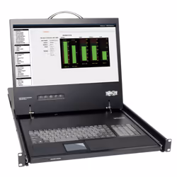 Tripp Lite B021-000-19, 48,3 cm (19"), 1024 x 768 pixels, LCD, 482,6 x 599,4 x 43,1 mm, 449,3 mm, 43,4 mm
