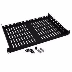 Tripp Lite SRSHELF2P1U, Noir, 1U, Chine, 482,6 mm, 306,1 mm, 43,9 mm