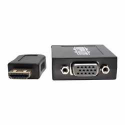 Tripp Lite P131-06N câble vidéo et adaptateur 0,15 m HDMI VGA (D-Sub) Noir - Vue supplémentaire 4