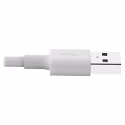 Tripp Lite M100-003-WH, 1 m, Lightning, USB A, Mâle, Mâle, Blanc
