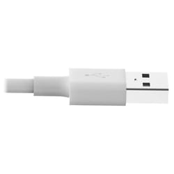 Tripp Lite M100-003-WH câble Lightning 1 m Blanc