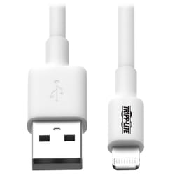 Tripp Lite M100-006-WH câble Lightning 1,8 m Blanc