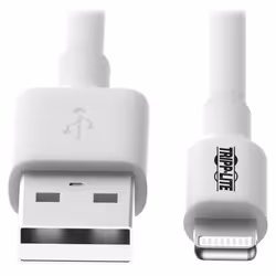 Tripp Lite M100-006-WH câble Lightning 1,8 m Blanc
