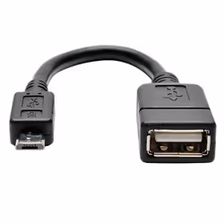 Tripp Lite U052-06N câble USB 0,15 m Micro-USB B USB A Noir