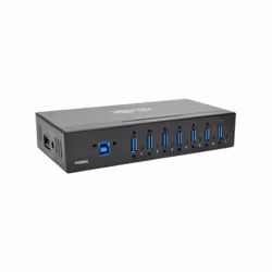 Tripp Lite U360-007-IND, USB 3.2 Gen 1 (3.1 Gen 1) Type-B, USB 3.2 Gen 1 (3.1 Gen 1) Type-A, 5000 Mbit/s, Noir, Métal, Malais ...